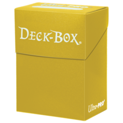 Ultra Pro Standard Yellow Deck Box